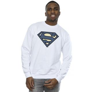 DC COMICS Superman Logo Felpa Girocollo  
