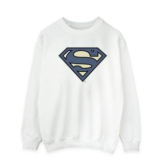 DC COMICS Superman Logo Felpa Girocollo  