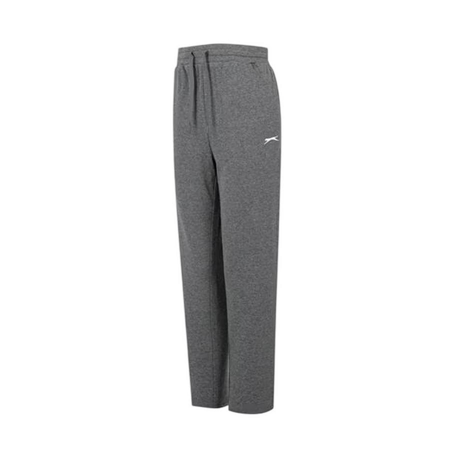 Slazenger Jogginghose mit Logo und offenem Saum  