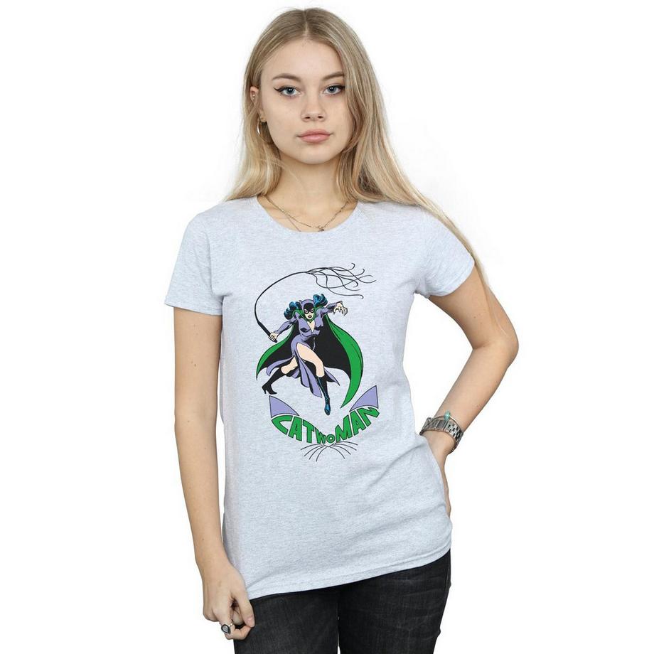 DC COMICS T-shirt Catwoman Whip  