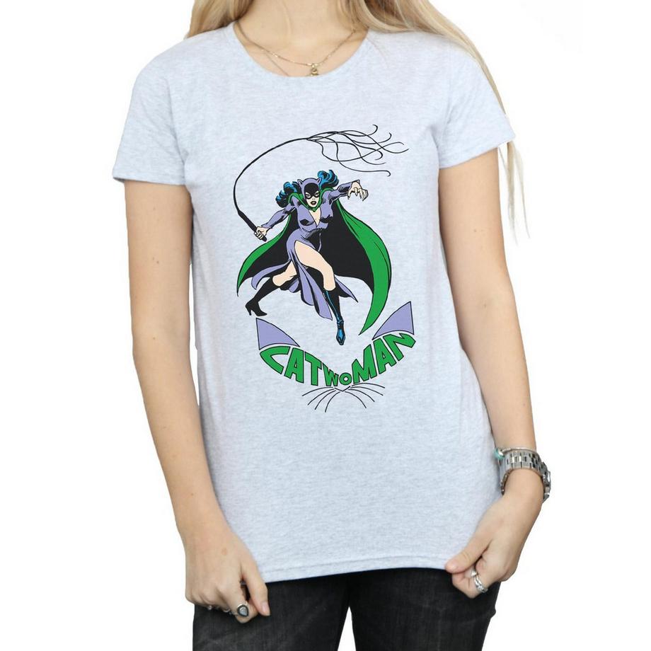 DC COMICS T-shirt Catwoman Whip  