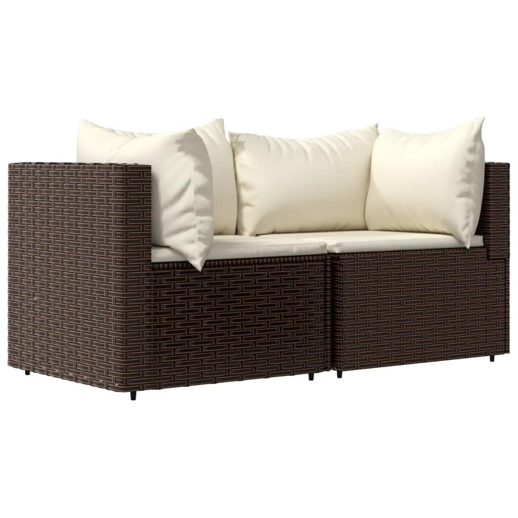 VidaXL Garten lounge set poly-rattan  