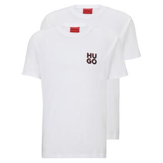 HUGO Dimento 2er Pack Bequem sitzendes T-Shirt  