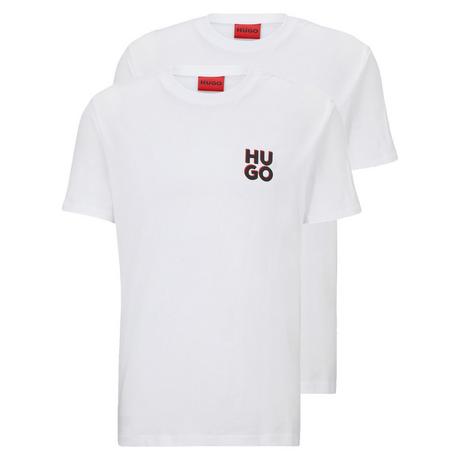 HUGO Dimento 2er Pack Bequem sitzendes T-Shirt  