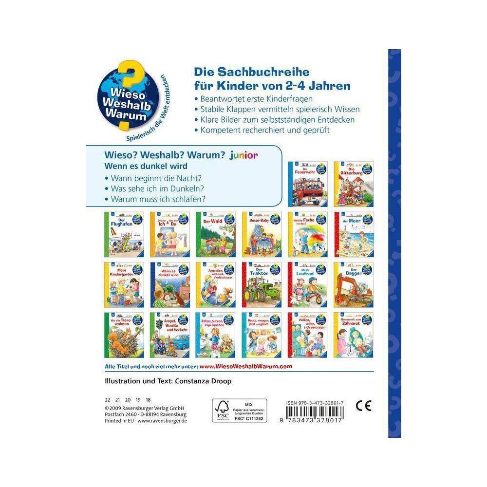 Wieso? Weshalb? Warum? junior, Band 28: Wenn es dunkel wird Droop, Constanza; Droop, Constanza (Illustrationen) Gebundene Ausgabe 
