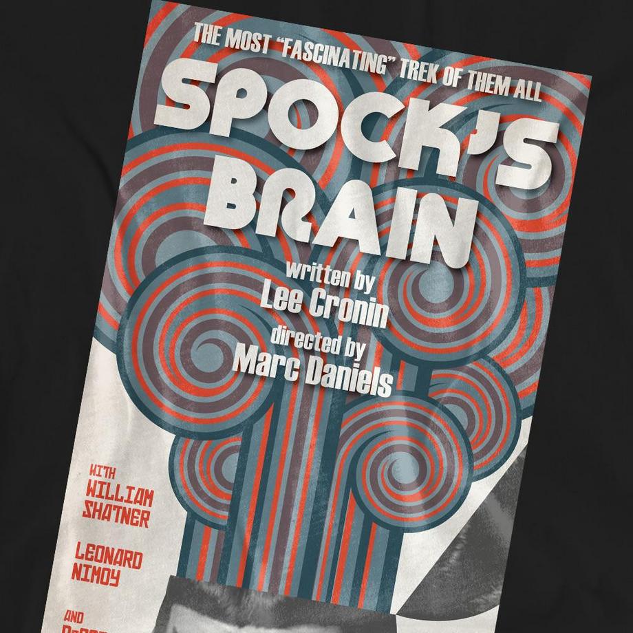 Star Trek The Original Series Episode 56 Spock's Brain T-Shirt  