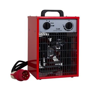 Kibernetik 018782 stufetta elettrica Interno Rosso, Acciaio inossidabile 5000 W