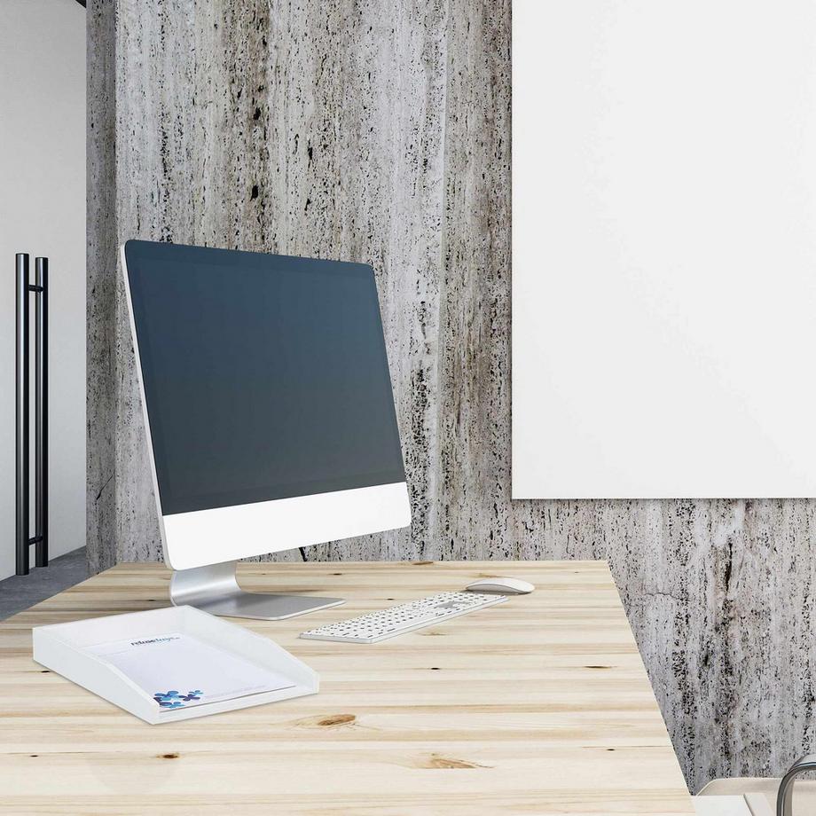 B2X  Dokumentenhalter in Bambusweiß 