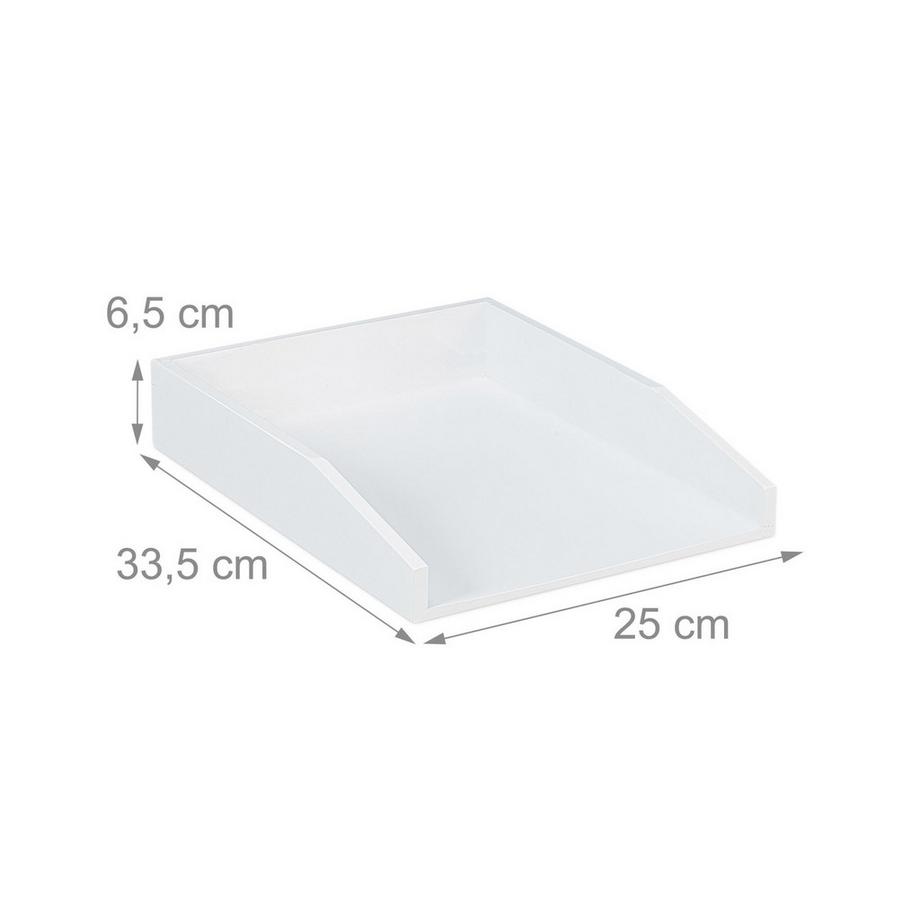 B2X  Dokumentenhalter in Bambusweiß 