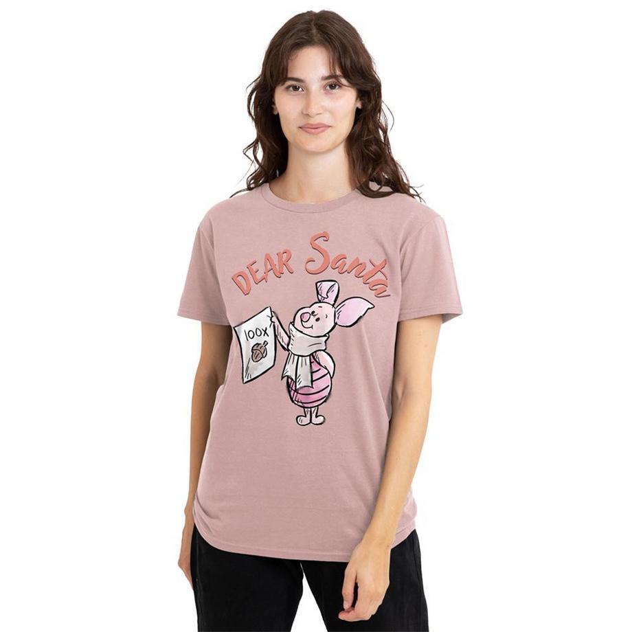 Winnie the Pooh T-shirt Dear Santa avec motif de Noël  