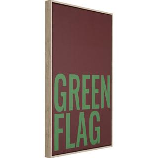 KARE Design Gerahmtes Bild Green Flag 40x60  