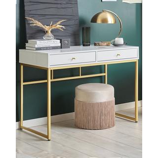 Beliani Table de bureau en MDF Glamour DAPHNE  