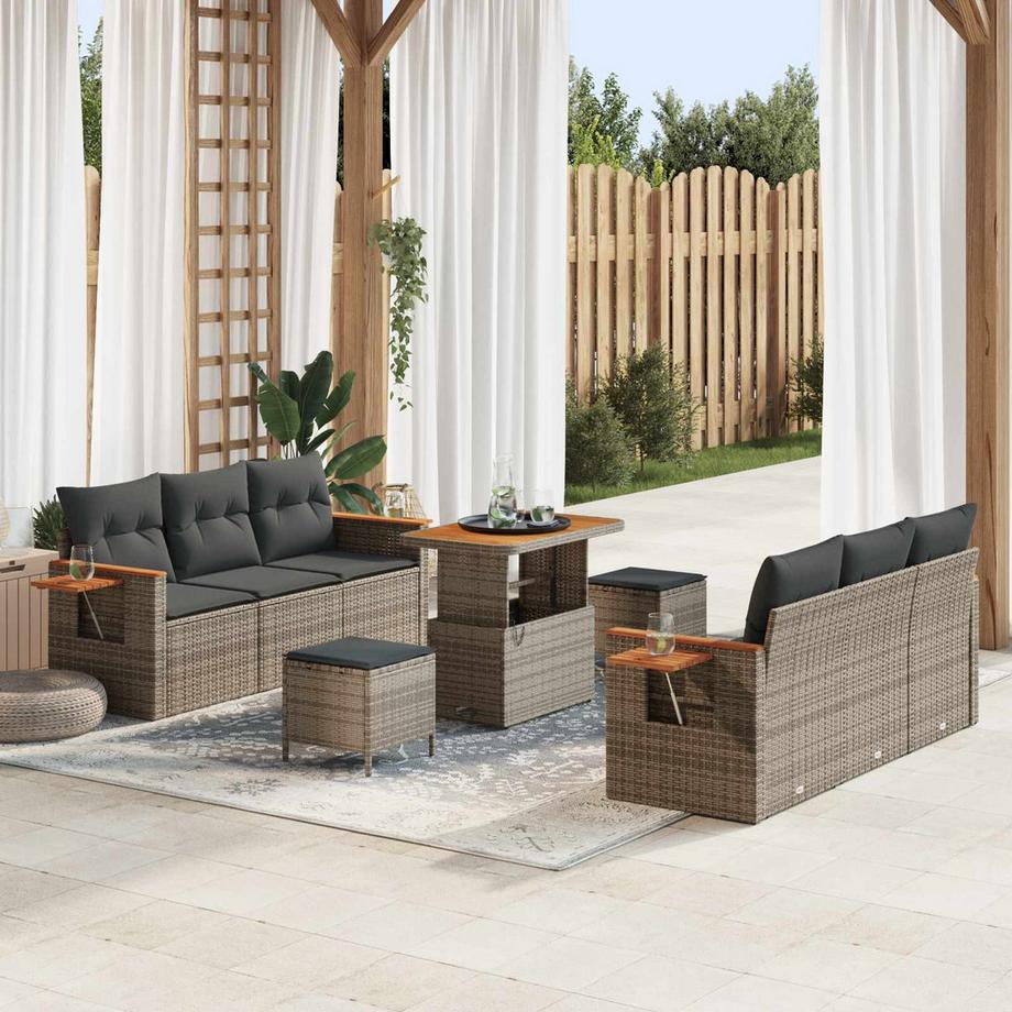 VidaXL Gartenmöbel poly-rattan  