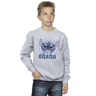 Disney  Lilo And Stitch Ohana Circle Sweatshirt 