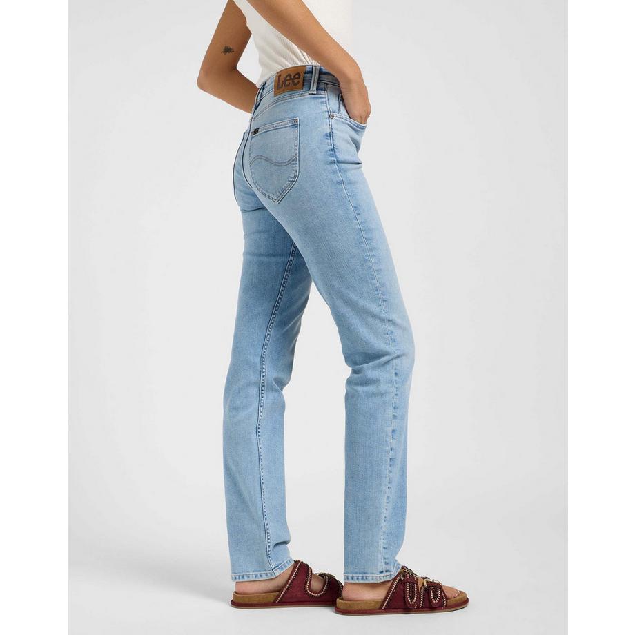 Lee Marion Straight Jeans Light Azul  