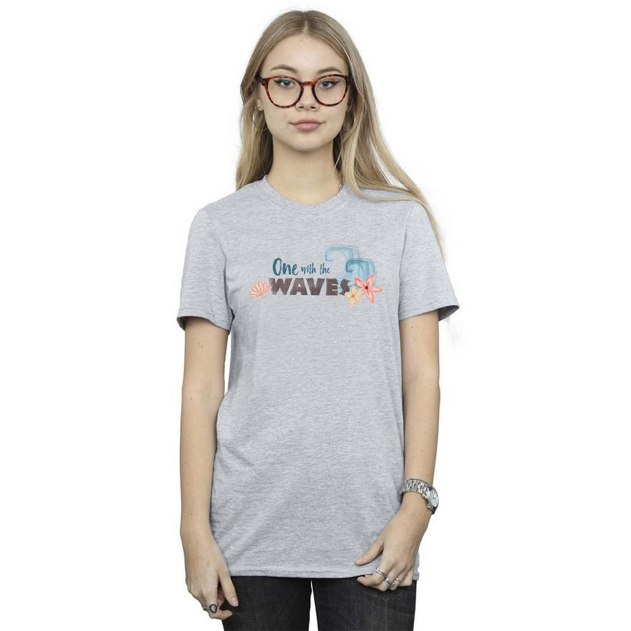 Disney One The Waves T-Shirt Stampata  