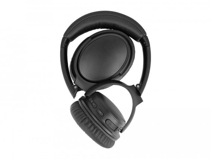 DeLock  DeLOCK 27181 Kopfhörer & Headset Verkabelt & Kabellos Kopfband AnrufeMusik Mikro-USB Bluetooth Schwarz 