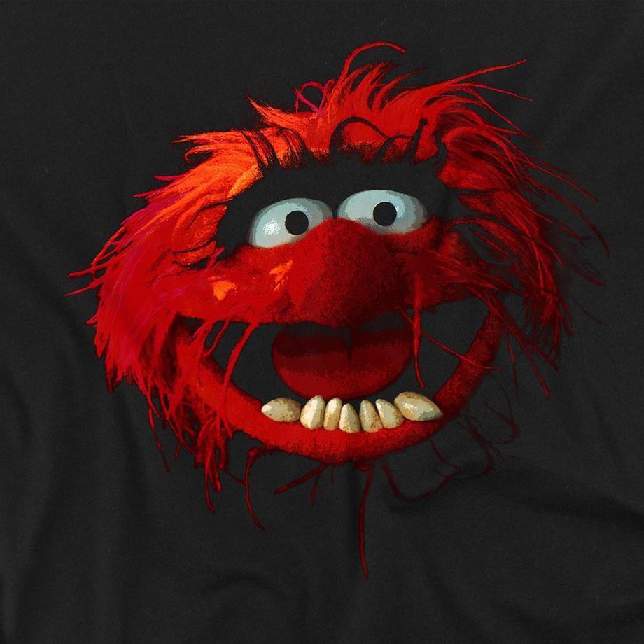 The Muppets T-Shirt Animal Drummer Ajusté  