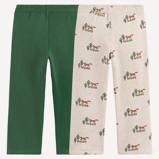 La Redoute Collections  2er-Set gerade Moltonhosen 