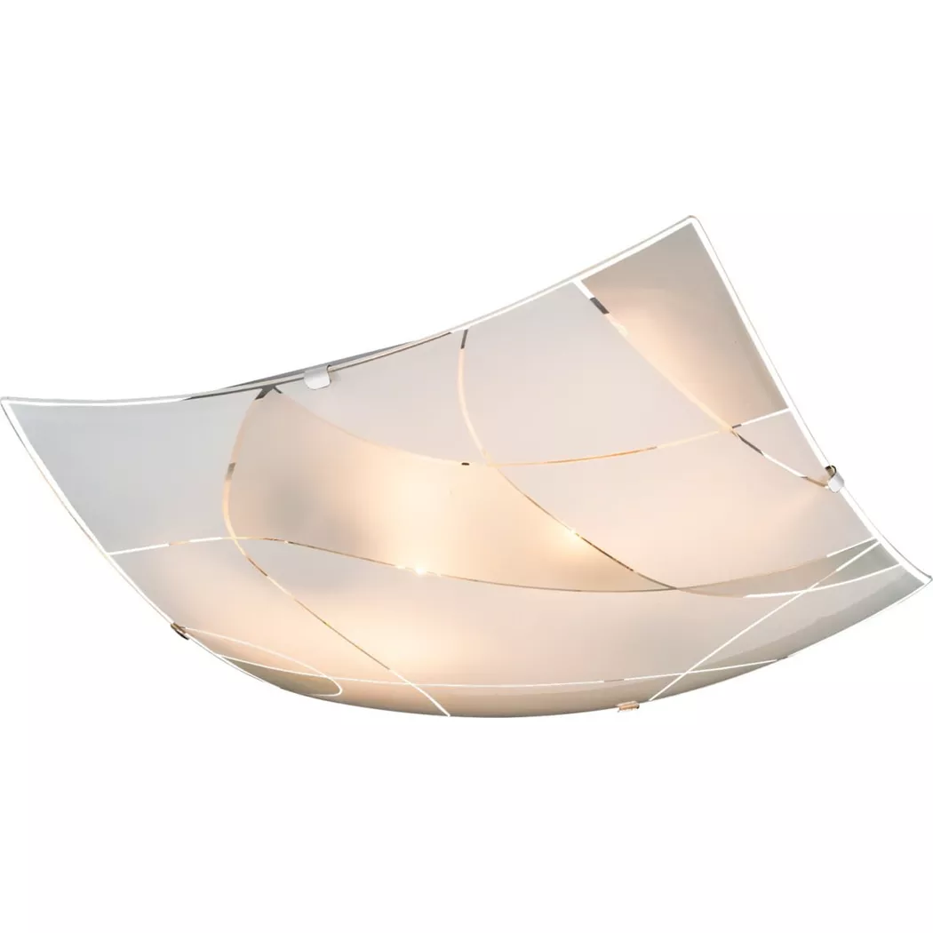 mutoni – Deckenleuchte Paranja 30x30x7, One Size, Multicolor