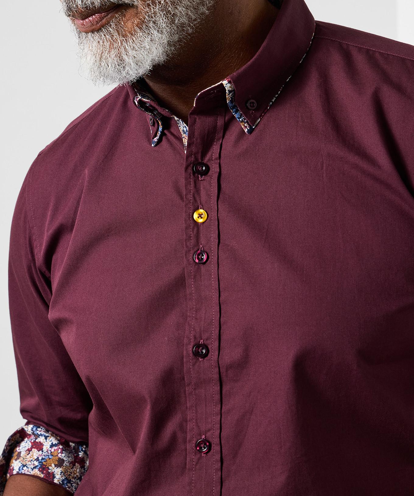Joe Browns Camicia doppio colletto con bordo floreale  
