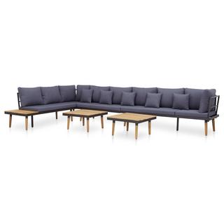 VidaXL Garten lounge set holz  