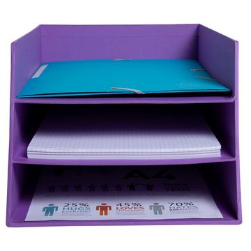 Vaschetta portacorrispondenza 3 ripiani TEKSTO - x 4