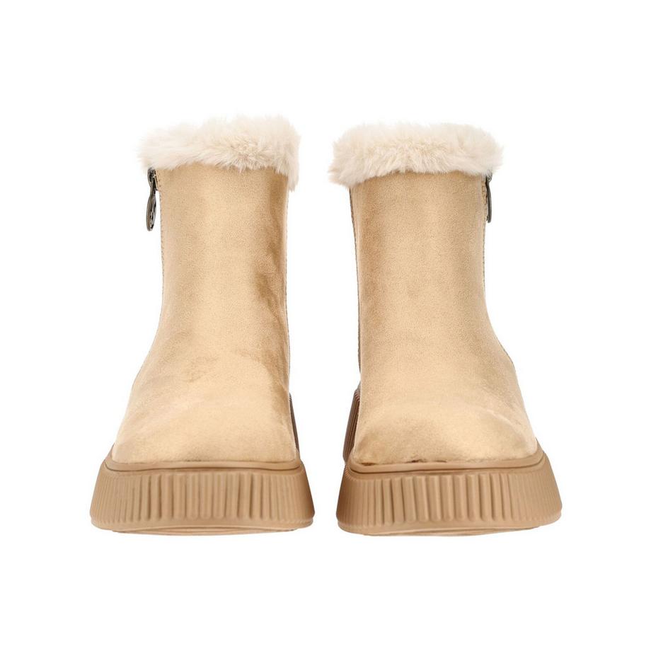 Dockers Stiefelette mit Seitenreissverschluss und Plateausohle  