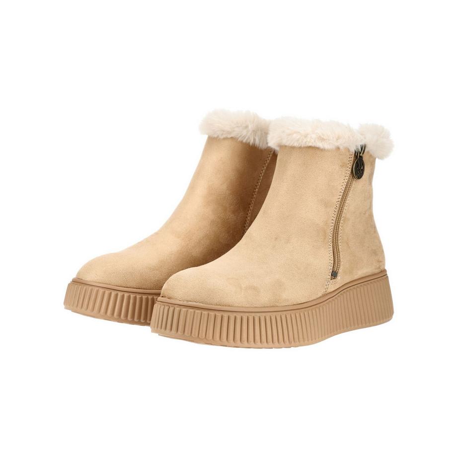 Dockers Stiefelette mit Seitenreissverschluss und Plateausohle  