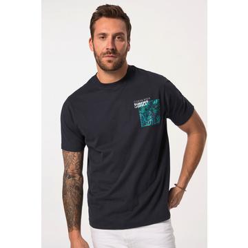 T-shirt con mezze maniche, stampa sul petto e scollo a girocollo, fino alla tg. 8XL