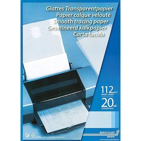 Aurora AURORA Transparentpapier A4 CA20 75g 20 Blatt  