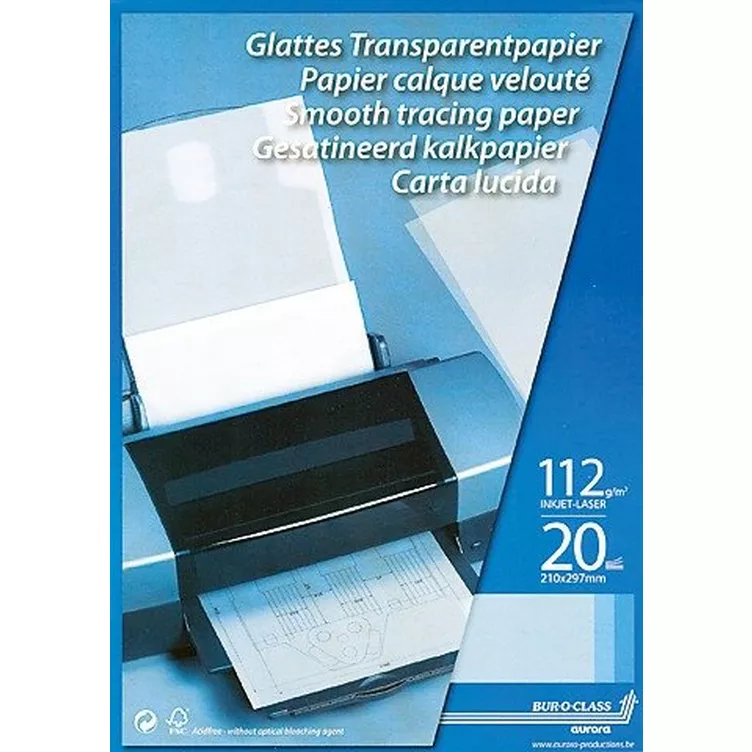 AURORA AURORA Transparentpapier A4 CA20 75g 20 Blattonline kaufen MANOR