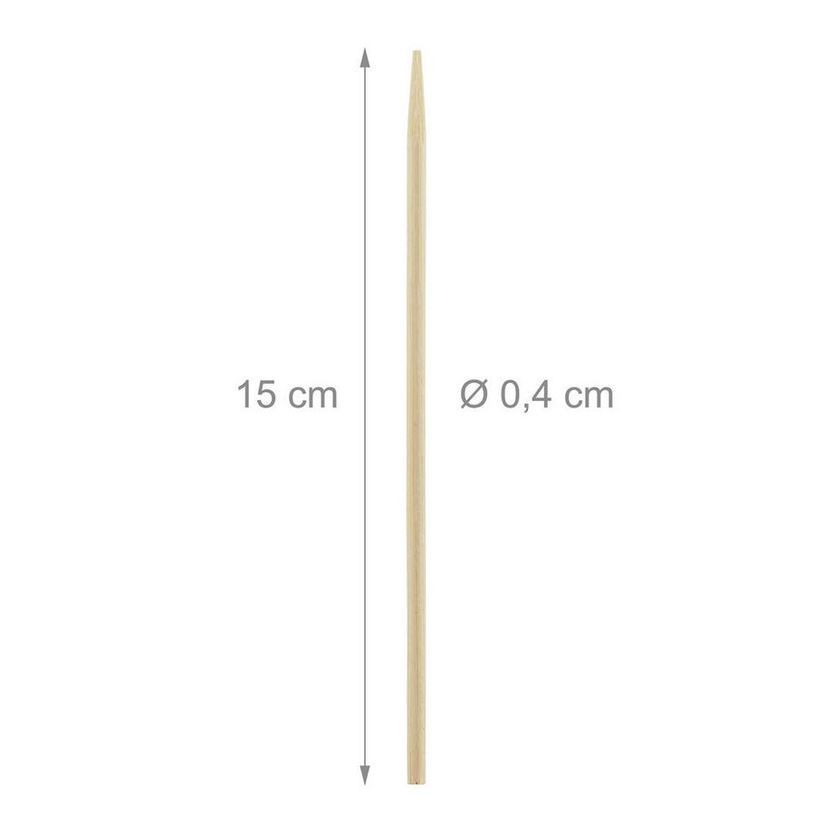B2X Bastoncini di bambù per dolci - 1000 pezzi  