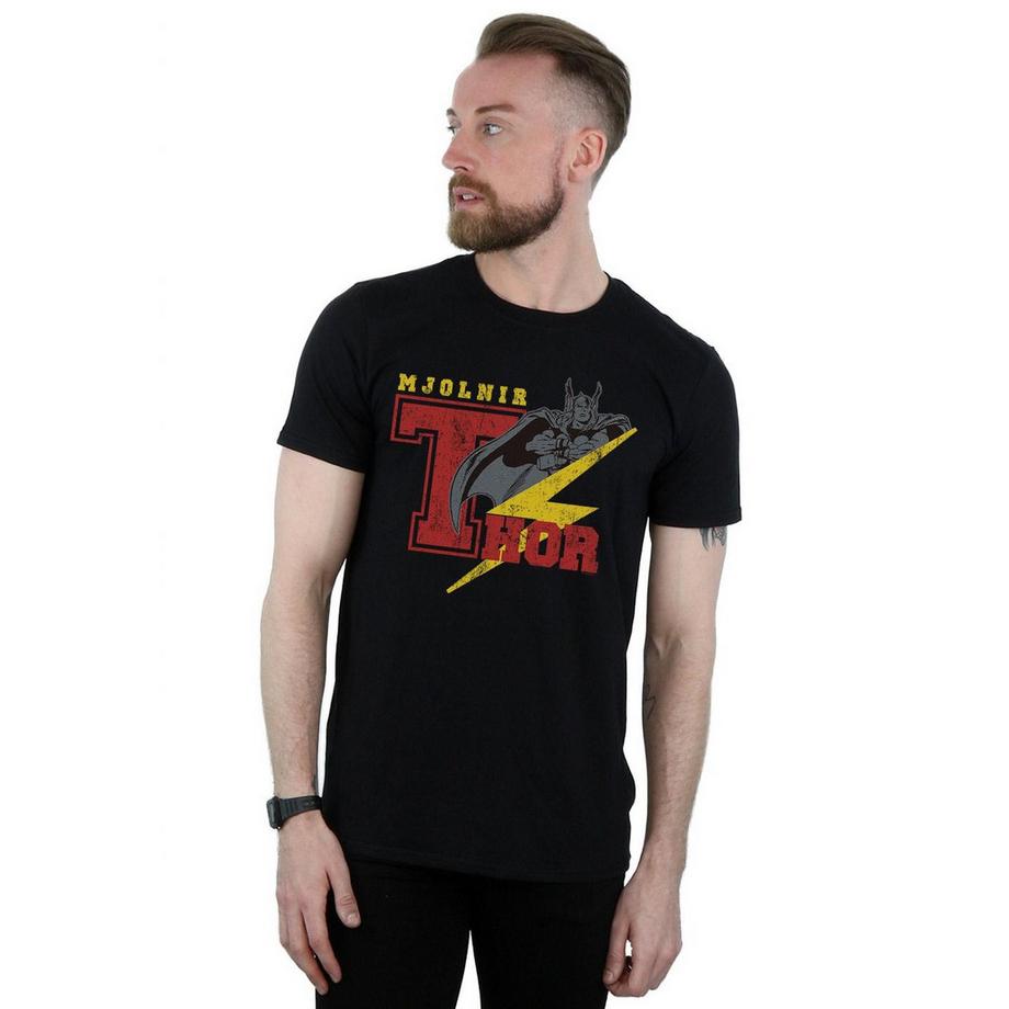 MARVEL Mjolnir Thor T-Shirt Imprimé Graphique  