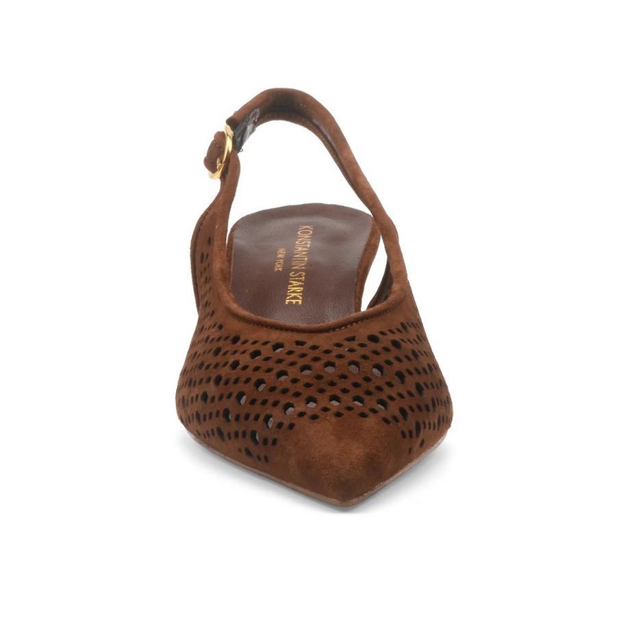 Konstantin Starke Choco Talon Slingback Perforé  
