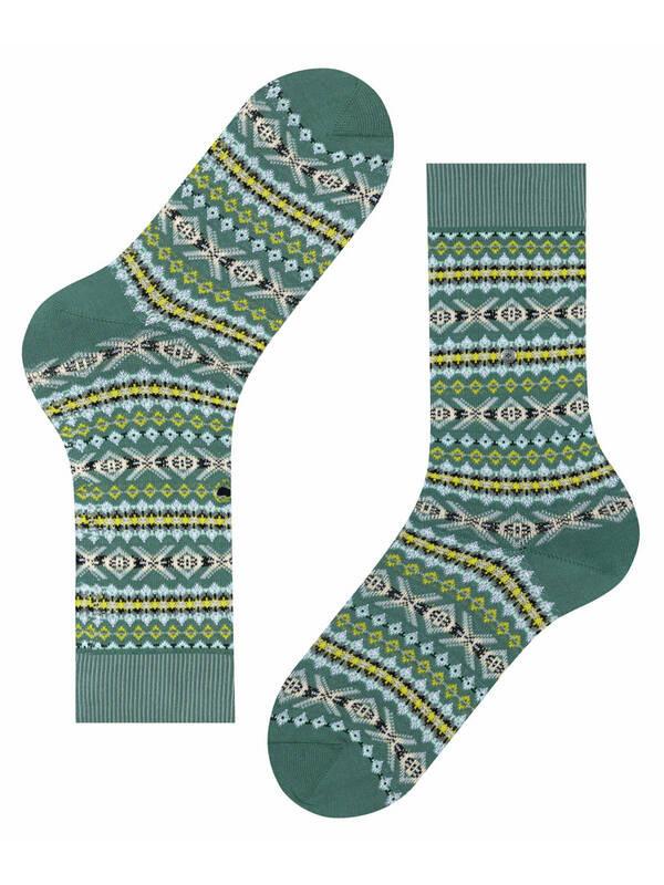 Burlington  Autentici calzini Fair Isle 