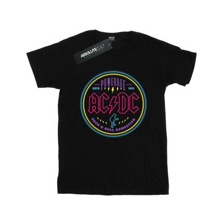 AC/DC  ACDC Circle Neon TShirt 