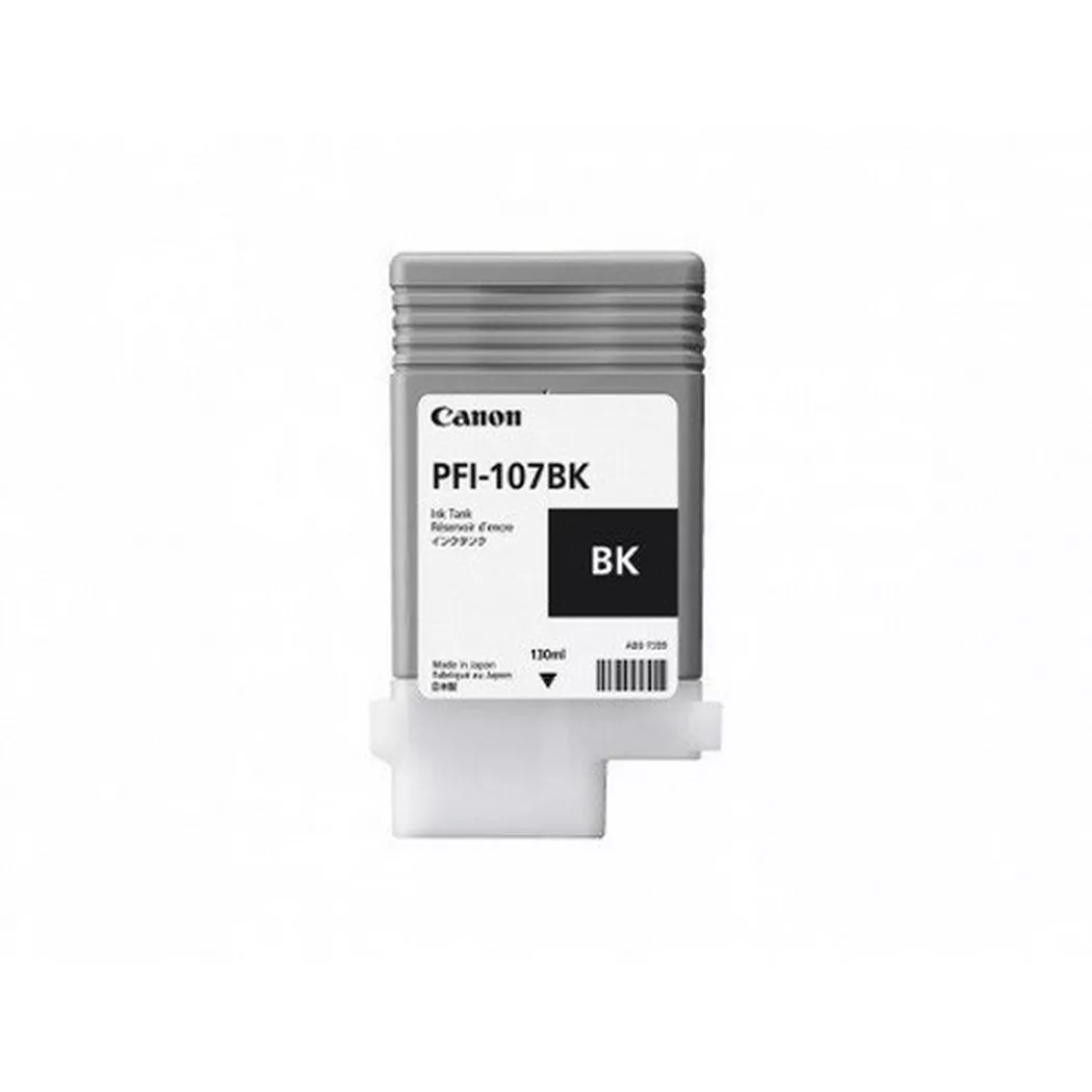 Canon – Tintenpatrone schwarz PFI107BK iPF 680/685 130ml, One Size