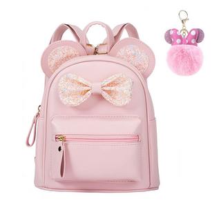 Only-bags.store Sac à dos, sacs à dos mignons avec noeud papillon, sacs d'école légers avec porte-clés, sac à dos de jour  