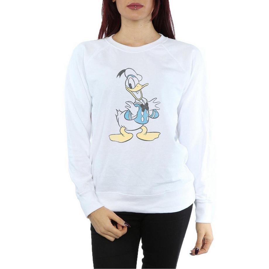 Disney Donald Duck Imprimé Sweatshirt Coupe Ajustée  