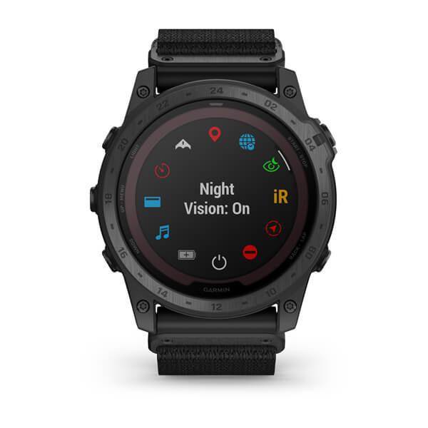 GARMIN  Tactix 7 3,56 cm (1.4") MIP Numérique 280 x 280 pixels Écran tactile Noir Wifi GPS (satellite) 