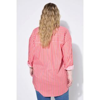 Studio Untold Oversized gestreifte Hemdbluse  