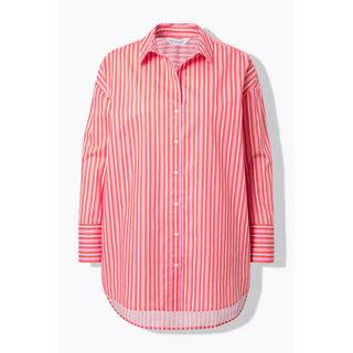 Studio Untold Oversized gestreifte Hemdbluse  