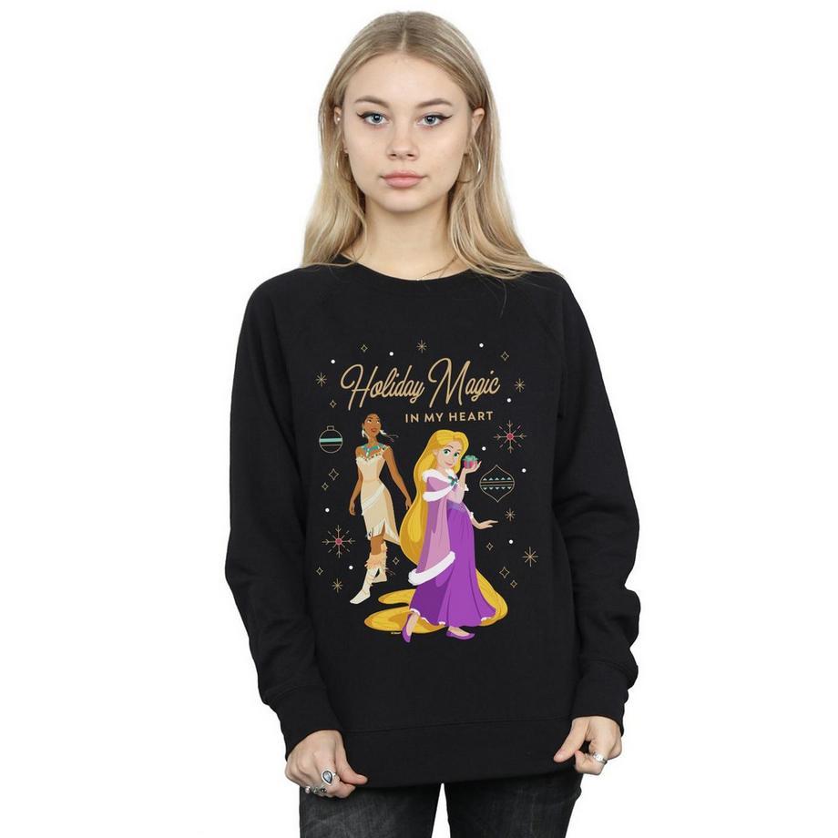 Disney Princess Holiday Magic In My Heart Sweatshirt  