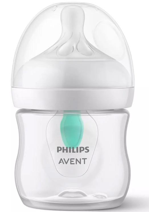 PHILIPS AVENT  Philips Avent Natural Response Biberon avec valve Airfree 125ml, 0M+ (1 pc) 