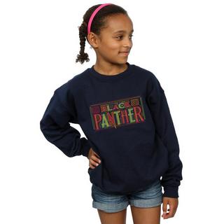 MARVEL  Black Panther Tribal Logo Sweatshirt 