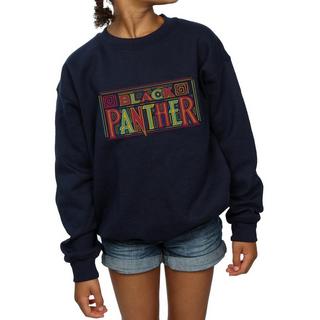 MARVEL  Black Panther Tribal Logo Sweatshirt 