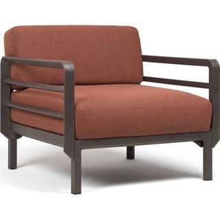 NARDI outdoor Fauteuil de jardin Maximo marron rouge  