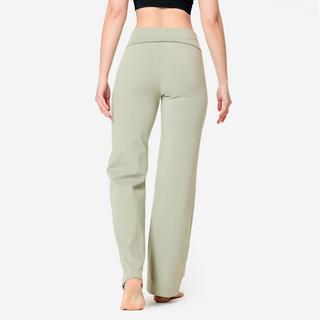 KIMJALY  Pantalon de yoga femme coupe ample coton 