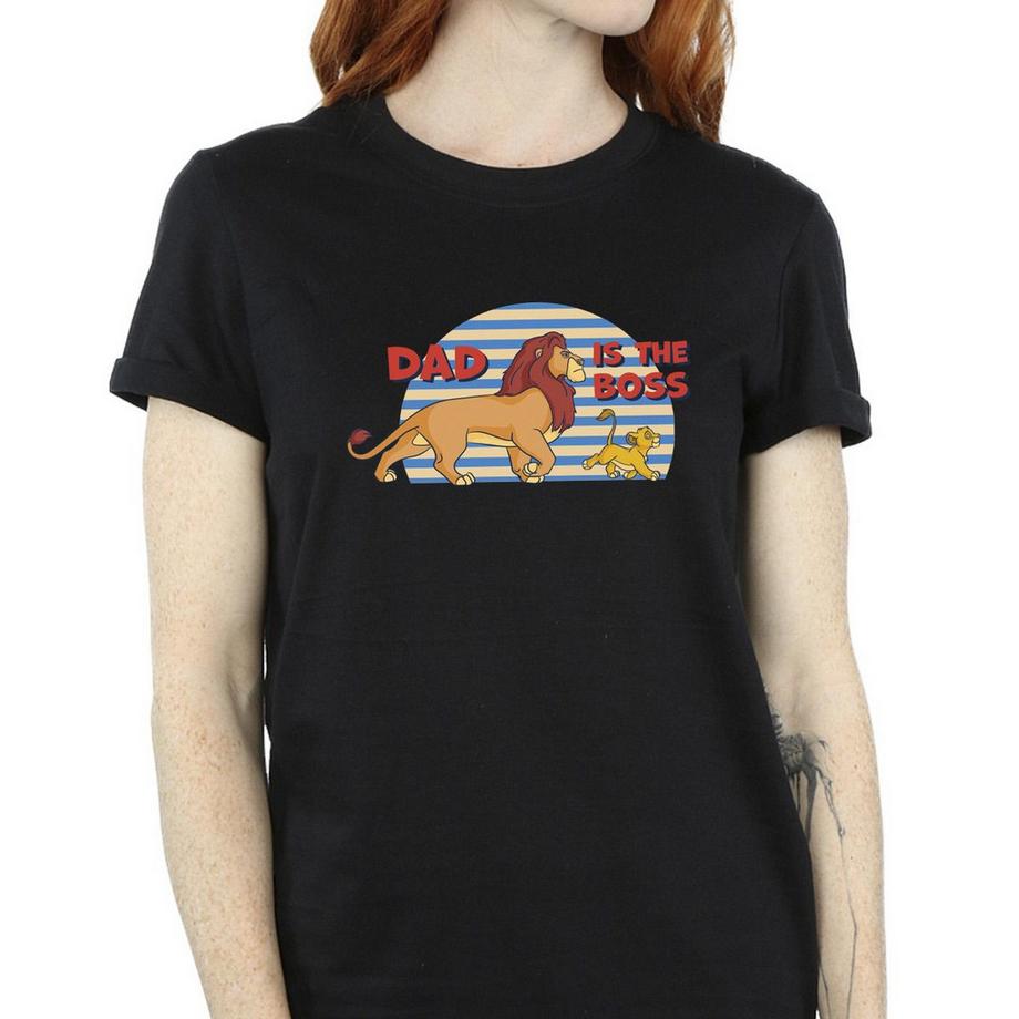 Disney  The Lion King Dad Boss Maglietta Ampia 